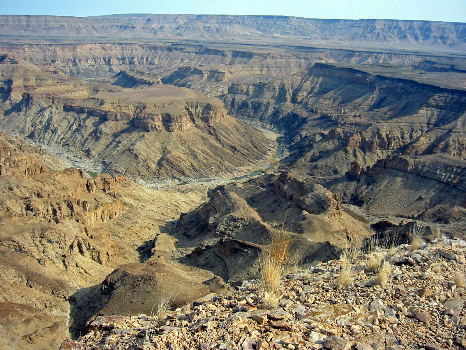 Fish River Canyon als eine der großen Sehenswürdigkeiten Namibias